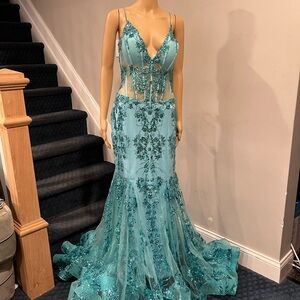 JOVANI Teal PROM/EVENING Gown